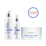 Biotin Sampon + Biotin Lotiune + Dermaquer Masca